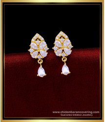 ERG1663 - Sparkling American Diamond Stone Stud Earrings Online