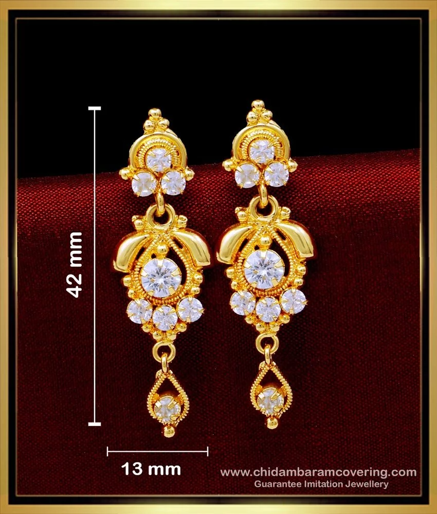 Share 122+ best earrings gold design latest