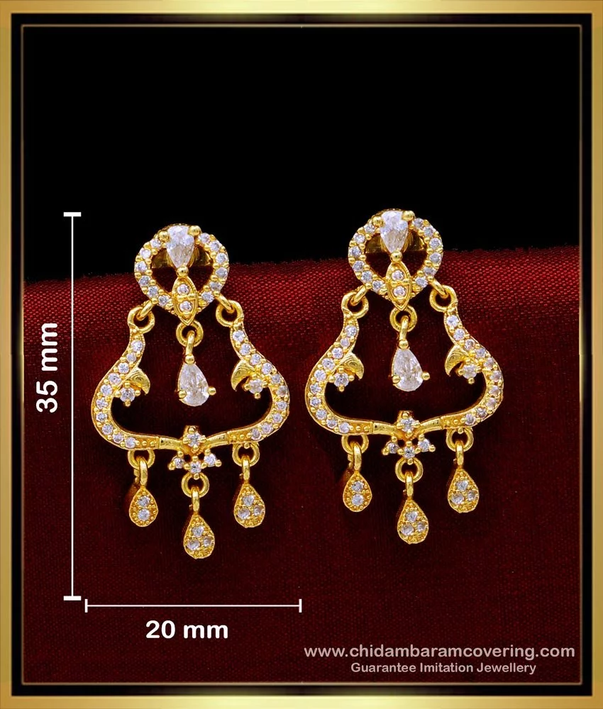 Pearls Ruby Gold Plated Chandbali Earring  Priyaasi