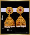 Buy Temple Jewellery Earrings Jhumkas Design Online
