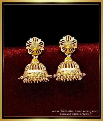 Buy Gold Earrings for Women by Reliance Jewels Online | Ajio.com