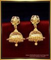 South Indian Bridal Wear Earrings Jimikki Kammal Design