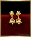 Traditional Gold Jhumkas Earrings Design for Women