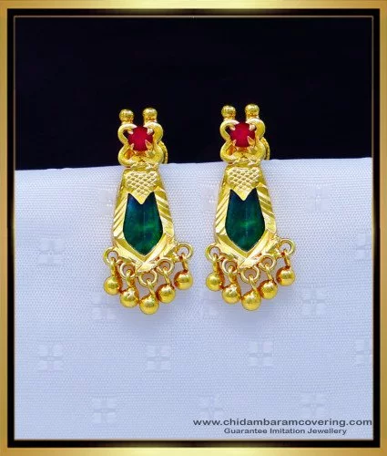 Wide hoop earrings - Gold-coloured - Ladies | H&M IN