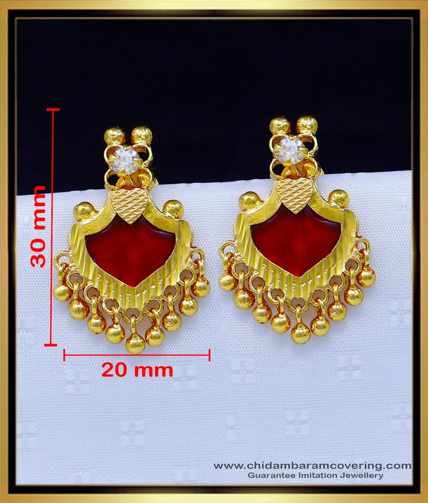 Buy quality 916 Gold Basket Design Earrings in Ahmedabad