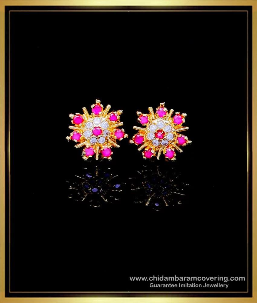 February Birth Flower Stud Earrings | Gold Vermeil | Birth Flower Earrings  – Made By Mary