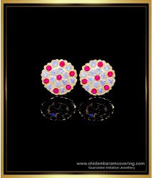 ERG1772 - Buy First Quality Impon Jewellery Stone Stud Earrings