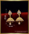 jhumka earrings design, latest jhumka design, latest stone jhumkas, jhumka design