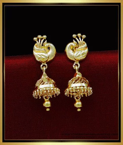 Buy Gold Earrings for Women by Crunchy Fashion Online | Ajio.com