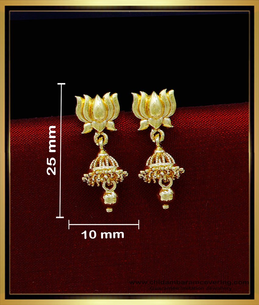 gold jhumkas south indian style, traditional jhumkas online, jhumka earrings under 100, jhumkas for women, Jhumkas online shopping india, jhumka design
