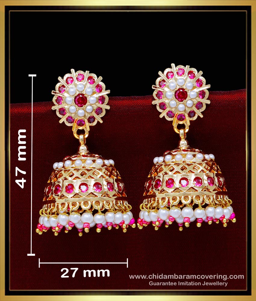  Traditional jhumkas online india,  bridal heavy gold jhumka design, artificial jhumkas, ruby jhumkas, artificial jhumkas, bridal heavy gold jhumka design, jimikki kammal
