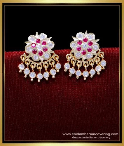 Beautiful Trendy Earrings for Women Girls under 100 Rupees for Women Wear  in Puja Festive / Wedding /