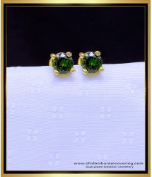 ERG1885 - Gold Plated Jewellery Single Stone Earrings Online