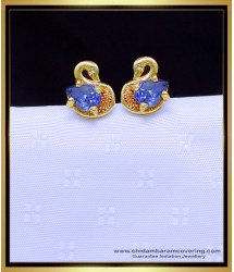 ERG1894 - Kids Jewellery Single Stone Stud Earrings Online