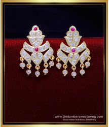 ERG1919 - Latest Impon Earrings Daily Use Collections for Women