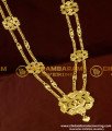 HRM109 - Two Line Governor Maalai Design Gold Plated Haram