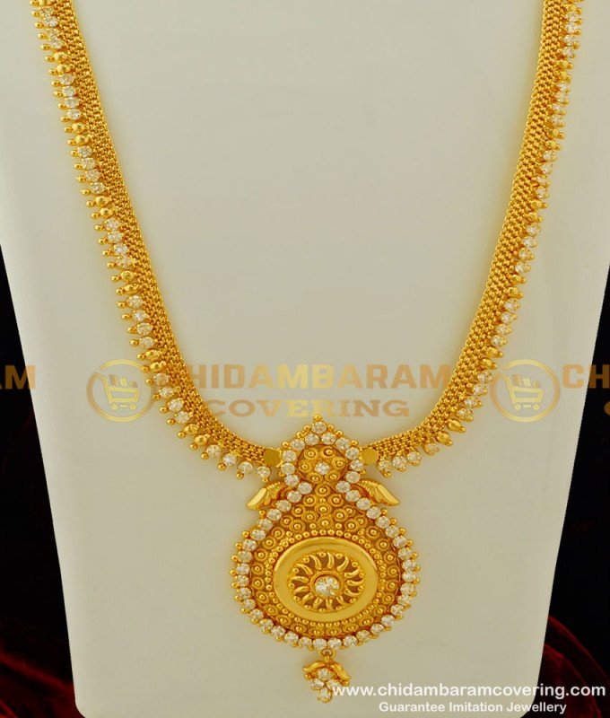 HRM258 - New Arrival Gold Plated AD Stone Function Wear Haram Buy Online