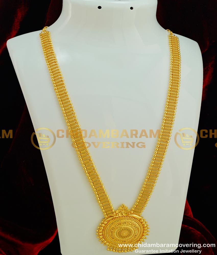 HRM289 - Latest Kerala Model Gold Harm Design Two Gram Gold Plated Jewellery Online