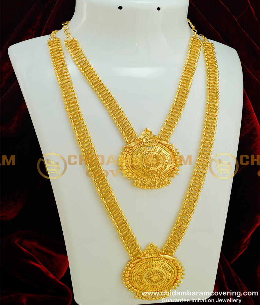 HRM290 - New Arrival Semi Bridal Haram Necklace Combo Set Bridal Jewellery New Collections 