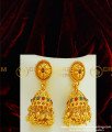 HRM314 - Antique Gold Plated Temple Jewellery Kharbuja Beads Mala Lakshmi Pendant Short Haram Set