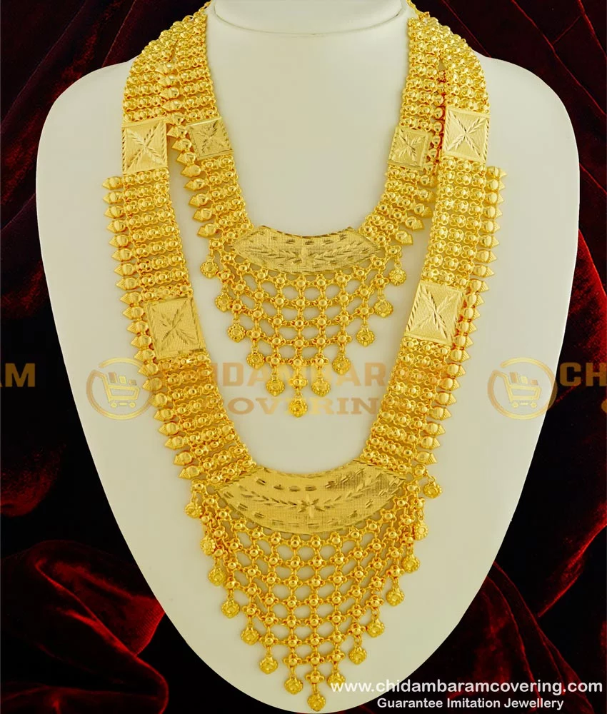RUBY GOLD NECKLACE - Navrathan