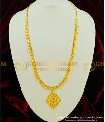 HRM346 - Simple Light Weight 1 Gram Gold Plated Haram Designs Artificial Jewellery