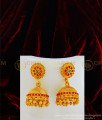 HRM438 - Nagas Jewellery Set Matte Finish Gold Design Kemp Stone Lakshmi Haaram Temple Jewellery Online