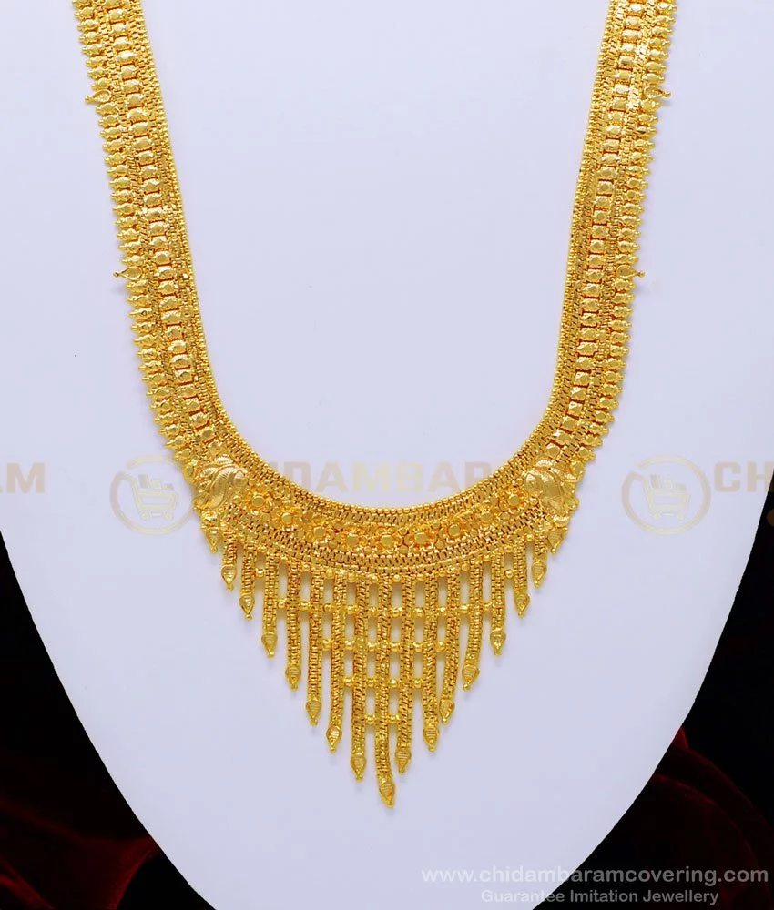 Buy Latest 1 Gram Gold Haram Bridal Long Rani Haar New Design for ...