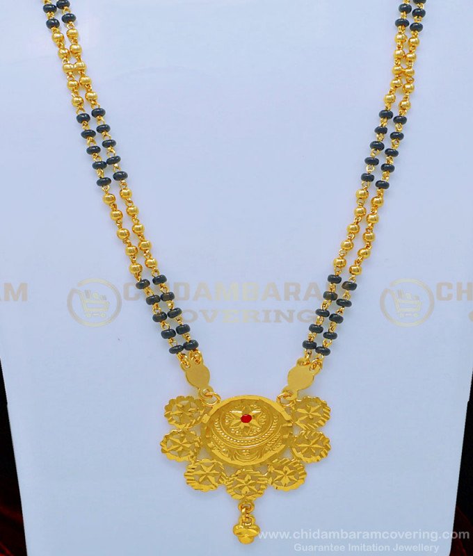 karuga mani chain, gold plated jewellery,