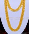 one gram gold jewellery, kerala wedding jewellery, kerala jewellery, long haram necklace, gold plated jewellery, manga malai, gold malai, malai with price, 