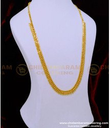 HRM746 - Real Gold Design Simple Gold Beads U Shape Long Haram Design Online