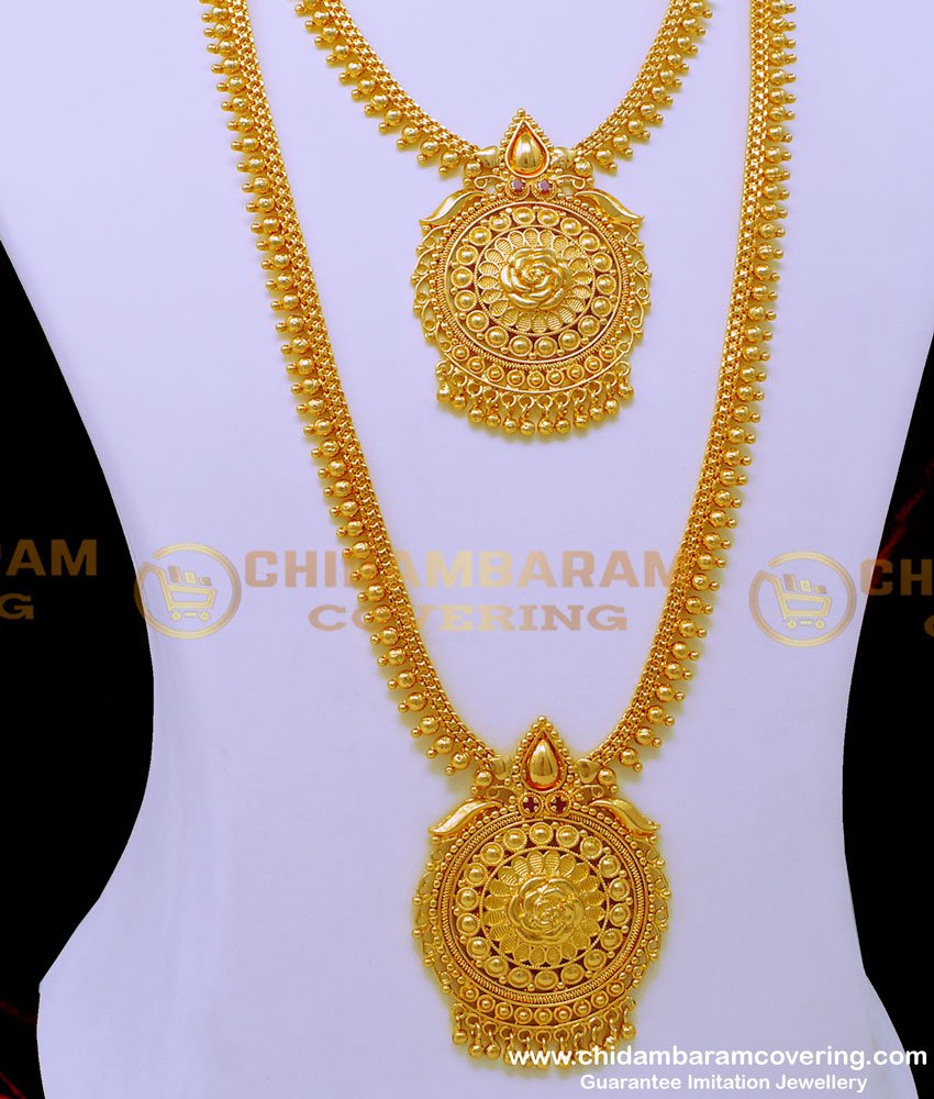 aram set online, haram set buy online, gold plated jewellery, one gram gold jewelry, show mala, necklace haram set, gold haram, necklace hatam set, 