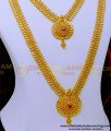 wedding jewellery, gold plated wedding jewellery set, wedding jewellery for bride, wedding cz jewellery sets with price, gold haram designs, gold haram designs in 40 grams 