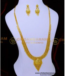 HRM968 - Real Gold Look and Shiny Gold Forming Jewellery Haram Set