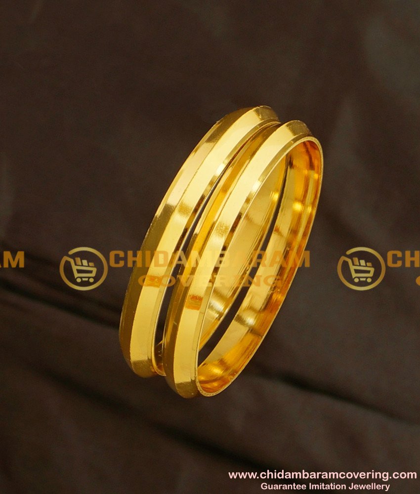 KBL003 - 1.10 Size New Born Baby Bangles Thick Kappu Design Online