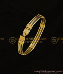 KBL037 - 2.2 Size Gold Plated Anaval Bracelet Design Elephant Hair|Yanai Mudi Bangles for Babies 