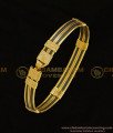 KBL037 - 1.08 Size Gold Plated Anaval Bracelet Design Elephant Hair | Yanai Mudi Bangles for Babies