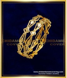 KBL051 - 1.14 Size Latest Bangles Design One Gram Gold Daily Wear Bangles for Baby Girl 