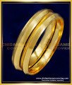 KBL053 - 1.12 Size One Gram Gold Baby Bangles Thick Baby Kada Bangles Design Online