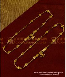 ANK002 - 10 inch Latest Anklet Design Gold Plated Kolusu Buy Online Shopping