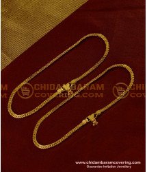 ANK005 - 12 Inch Traditional Chain Design Guarantee Anklet / Payal Design for Women