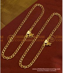 ANK021 - Trendy Indian Daily Wear New Payal Design One Gram Jewellery Online