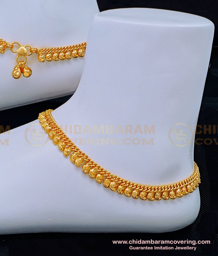 gold payal. gold kolusu, thnga kolusu, gold anklet, covering kolusu, imitation anklet,