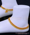 gold kolusu, gold payal. gold anklet designs for ladies, gold covering anklet, covering kolusu, payal design, padasaram models, payal design simple