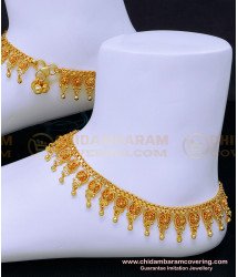 ANK117 - 10.5 Inch New Model Bridal Wear Gold Kolusu Design Buy Online