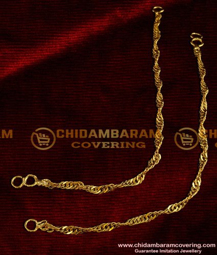 MAT01 - Thin Flexible Chain Ear Mattal Latest Imitation Jewellery Designs Online
