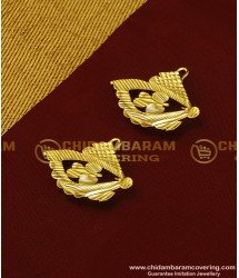 MAT104 - Gold Plated New Design Bridal Wear Side Hair Clips Hair Accessories South Indian Jewelry 