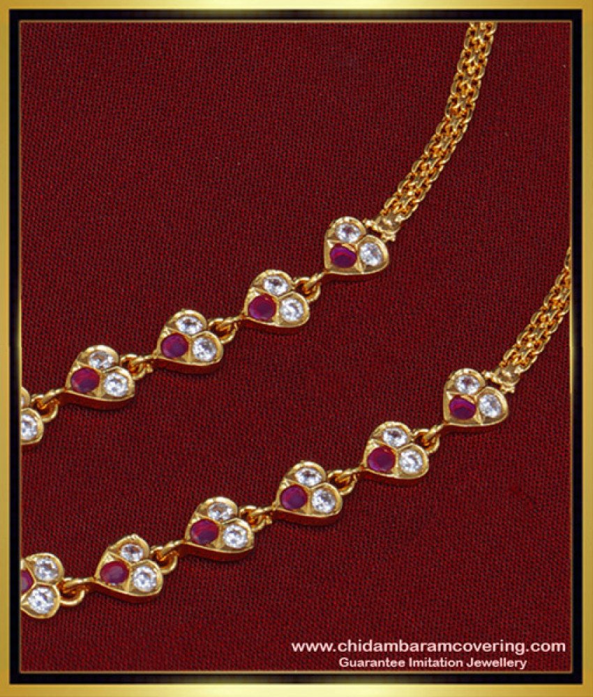 stone maatal-one-gram-gold-jewelry-1-year-guaranteed-jewellery-chain-bangles-earring-ear-chain-haram-necklace-thali-bracelet