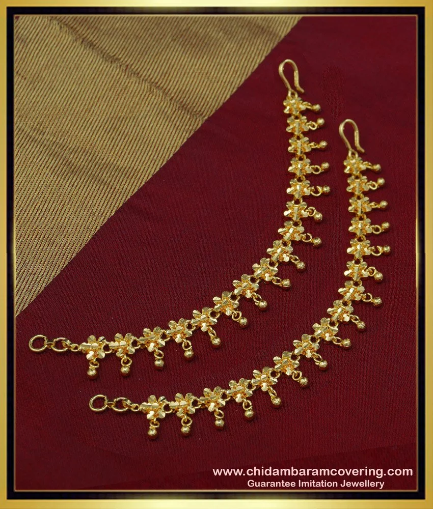 Gold Plated Hair Chain - Buy Gold Plated Hair Chain Online at Best Prices  In India