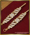 matilu design, one gram gold jewellery, champaswarlu, ear chain, Straight Mattal, impon jewellery, 